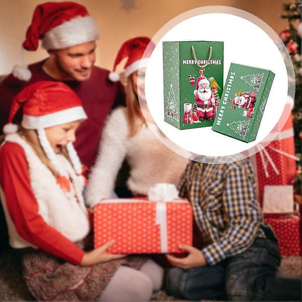 Julklappsaskar Unik Rolig Innovativ Hoppande Låda för Present Orange