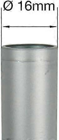 16-pack möbeltassar, 16 mm svarta för bords- och stolsben 16 mm 16mm