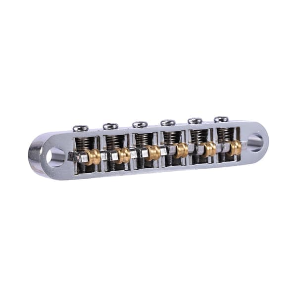 Gitarr Tune-O-Matic Roller Saddle Stall Ersättningsdel Kompatibel med Gibson Les Paul LP SG Style 6-strängad Elgitarr