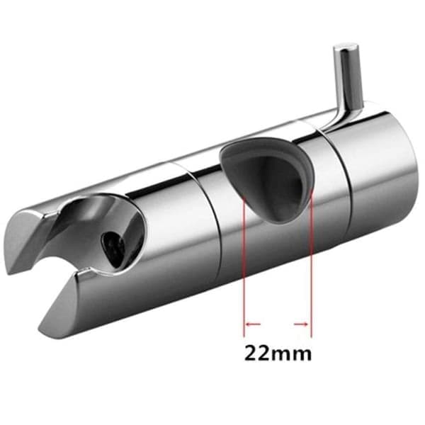 Dusjhodebrakett Dusjholder SØLV 24MM 24MM Sølv Silver 24MM-24MM