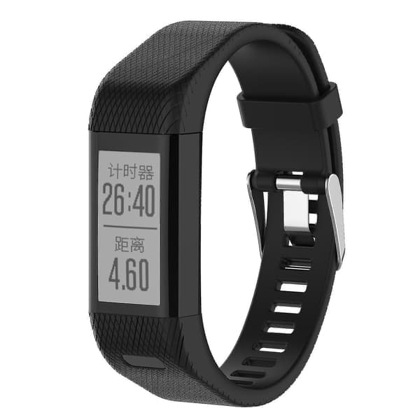 Blød urrem til Garmin Vivosmart Hr+/approach X10/X40 med installationsværktøj