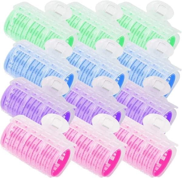 Plast rullende fanget DIY dus hårhette 65X30mm12stk