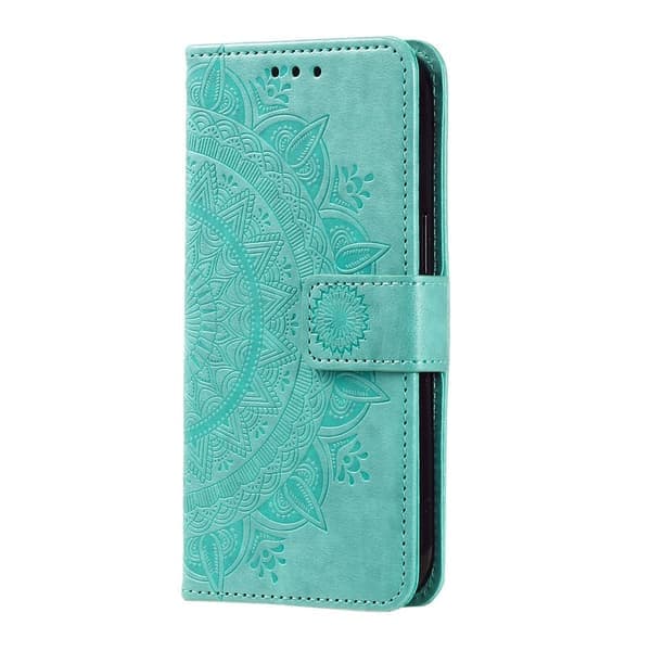 SKALO Google Pixel 10 Mandala Plånboksfodral - Turkos Turkos