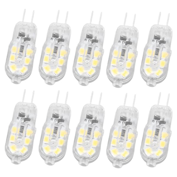 10 kpl G4 LED-lamppu himmennettävä korkealla värintoistolla