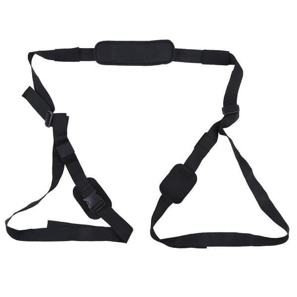 Bærbar justerbar nylon kajakk kano SUP surfebrett bærerem med padleholder