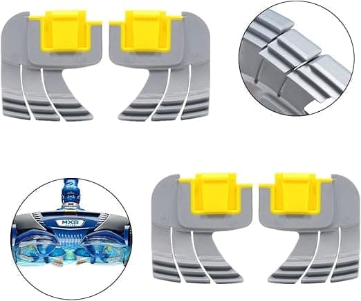 Sæt med 4 centrifugale cyklonskrubberbørster r0714400 til Zodiac mx8 mx6 Elite poolrenser