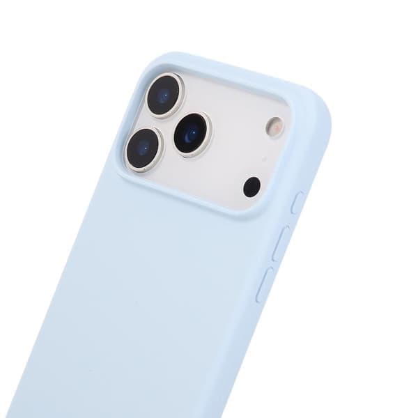iPhone 17 Pro Max Cover - Flydende Silikone Hvid Vit