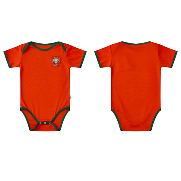 2526 Uusi BB-puku ryömintäpuku - Jersey pojille ja tytöille, mukava ja hengittävä Red Size 9 (6-12 months)