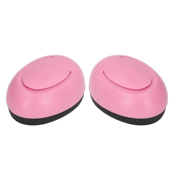 Høreværn til spædbørn, støjreducerende, blødt polstret design, høreværn til baby med elastisk pandebånd, pink