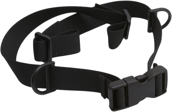 2 universelle brystremme, justerbar brystrem, rygsækholder, med quick release spænde, til vandreture, jogging, farve: sort