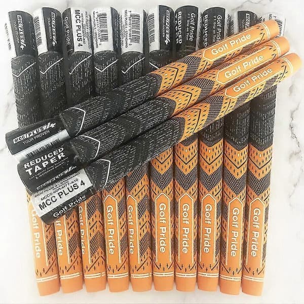 13 Golf Pride MCC PLUS 4 Golf Grade Standard Størrelse Mellemstor Orange Standard Orange Standard