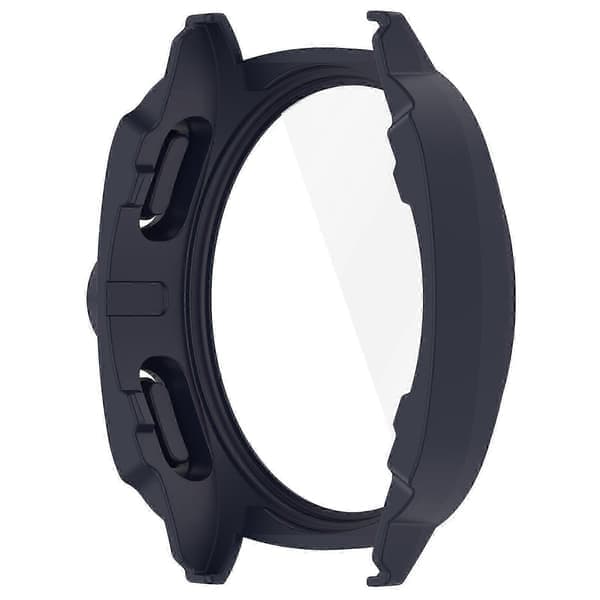 Til Samsung Galaxy Watch7 44mm til Galaxy Watch Ultra Transfer Case Hard PC Urkasse Beskyttelse Midnatsblå Midnight Blue