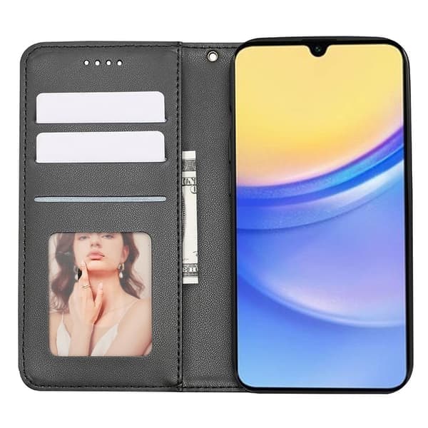 Samsung Galaxy A56 5G/A36 5G Deksel Flip Lær