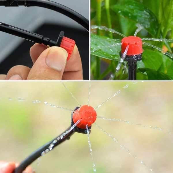 Trädgårdsbevattningssystem, 149 Micro Drop bevattning Automatisk bevattningssats, Aoutte droppbevattningssystem Trädgårdsbevattning för växter