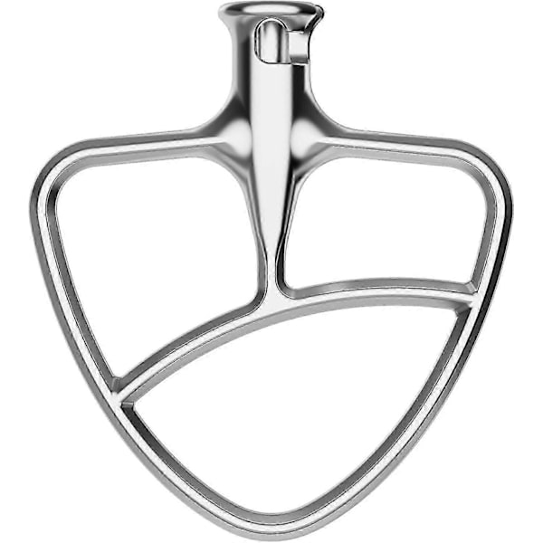 Flat visp i rustfritt stål, padle-tilbehør for KitchenAid-mikser
