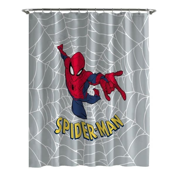 Spiderman Bad Guys Beware Hvid Rød