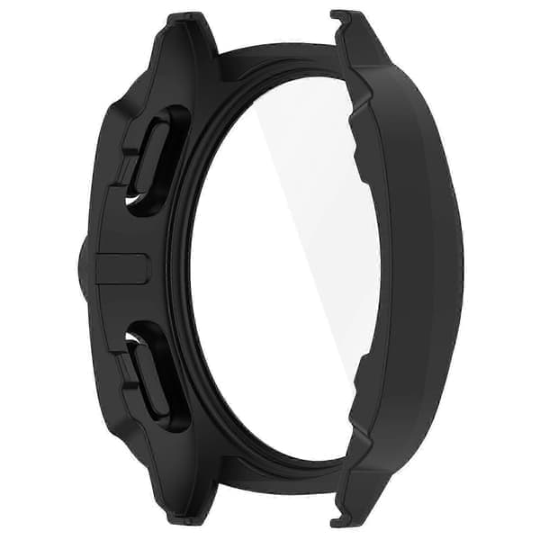 Til Samsung Galaxy Watch7 44mm til Galaxy Watch Ultra Transfer Case Hard PC Watch Case Beskyttelse Sort Black