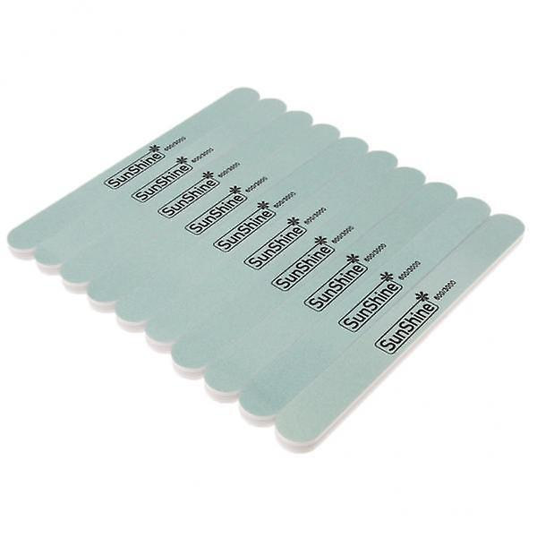 2x10st Nagelkonst Manikyrspets Polerbuffert Slipning Sandning Bl