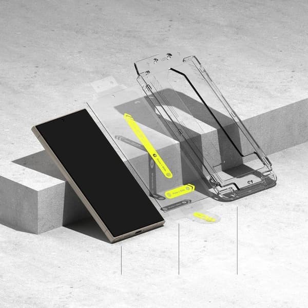 Ringke Galaxy S24 Ultra 2-PACK Easy Slide Screenshot karkaistu lasi