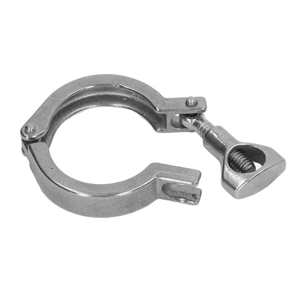 Rustfritt stål 304 Trippelklemme 1 Stift Fixtur Vingmutter for 38mm Rør