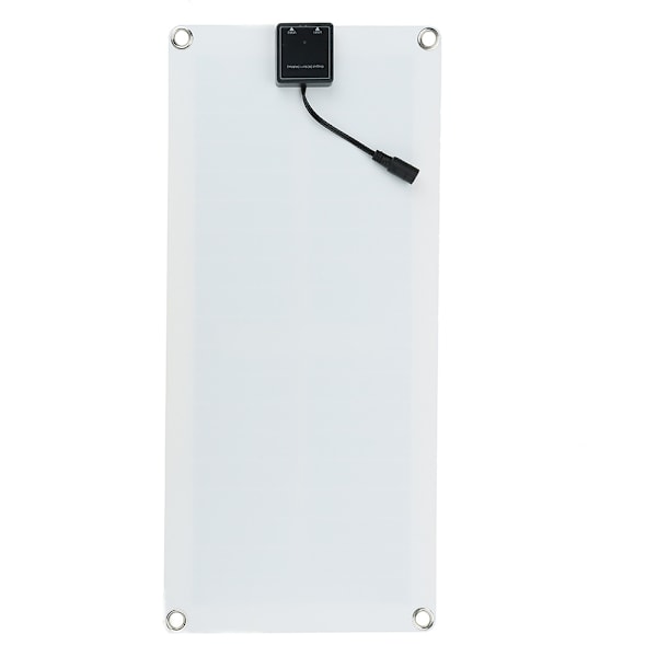 10W 30W 100W Solpanel Flexibel, Solpanel med Dubbla Utgångar 10A