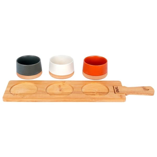 Keraamiset tarjoilukulhot 48 cm 4 kpl