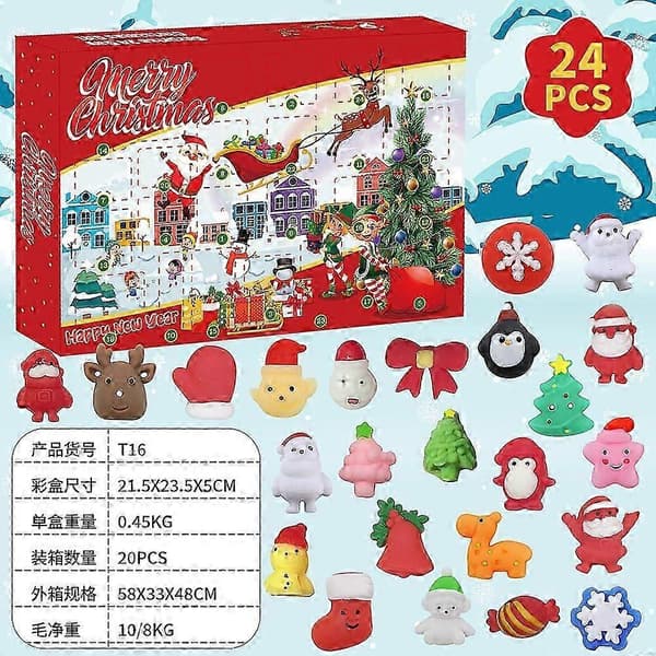 Smart Knap + Luban Lås - Halloween & Jul Ankomstkalender Labyrint Blindboks