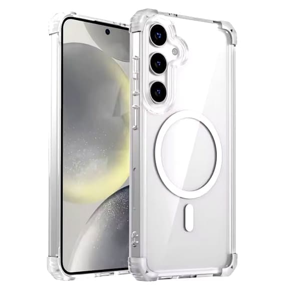 Samsung Galaxy S25 Plus/S24 Plus MagSafe-kompatibelt skal - Transparent