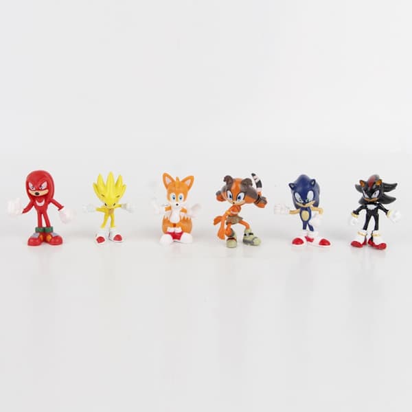 Dockleksak Adventskalender Jul 2025 – 24-dagars Nedräkningspresentförpackning Sonic Edition Sonic