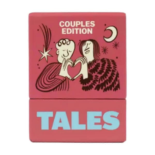 Tales Couples Edition – 150 dype spørsmål, samtale kort for par for å bygge emosjonell forbindelse og minner