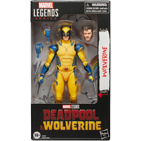 Marvel Legend Deadpool, Deadpool och Wolverine samlarobjekt 15,2 cm rörliga statyer