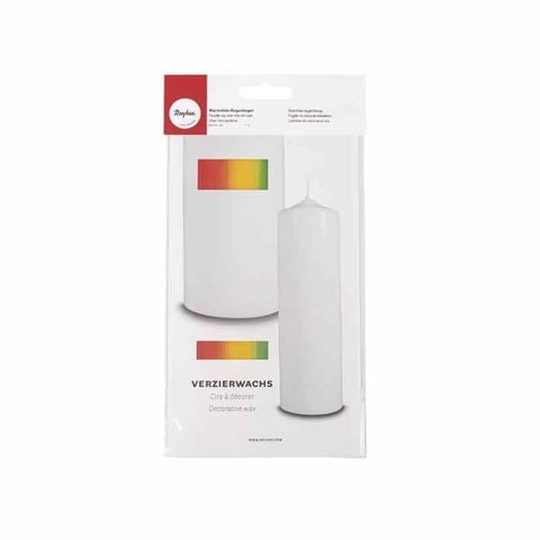 Arc-En-Ciel voksark 20 x 10 cm - Vertikale striper Flerfarget