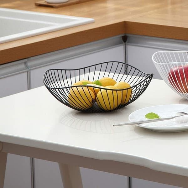 Set med 2 fruktkorgar (svart)