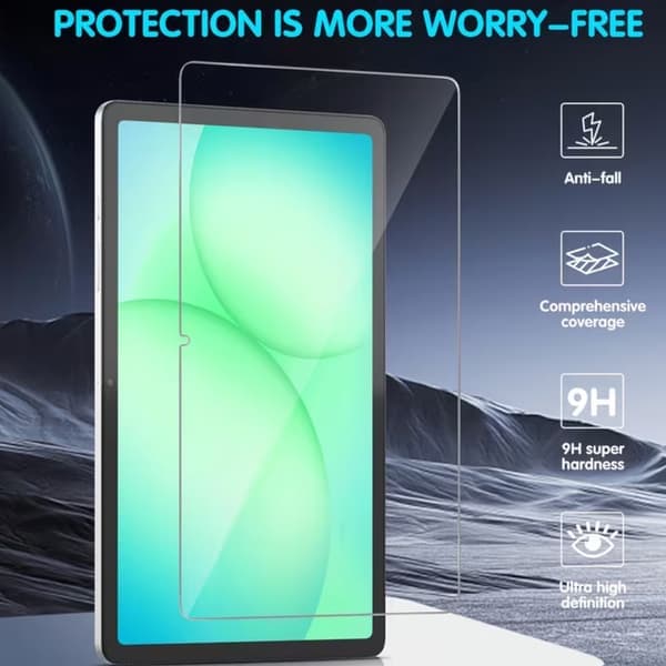 2KPL 1SWEDEN Samsung Galaxy Tab A11+ näytönsuoja karkaistu lasi 9H läpinäkyvä