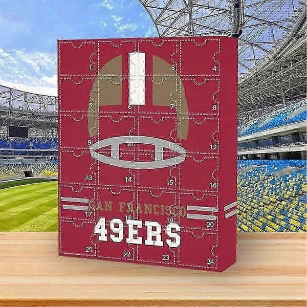 2025 Fotbollsfigurer Julkalender Dockor - 24 Dagars Nedräkning Blind Box Överraskningspresent