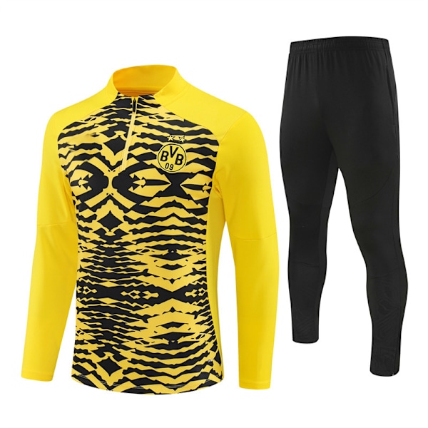 2425 uutta Dortmund-pelipaitaa aikuisille ja lapsille pitkähihaisina jalkapalloharjoitusasuina camouflage M