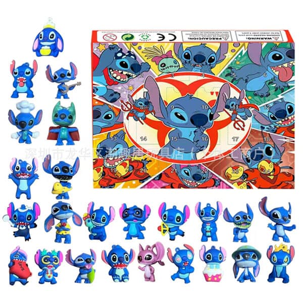 25-26 Ny Stitch Lilo  u0026 Stitch Julkalender Blind Box A A