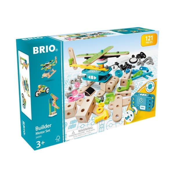 Brio Builder Motorset 34591 flerfärgad