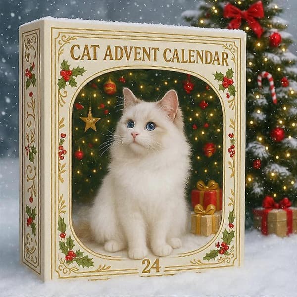 Perfekt julekalender for katteelskere - Julepynt Akryl Anheng Four-wheel drive racing 26*18*3CM