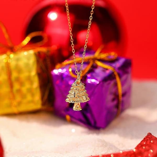 Julgranshänge Halsband Festlig Prydnad Smycken Julklapp
