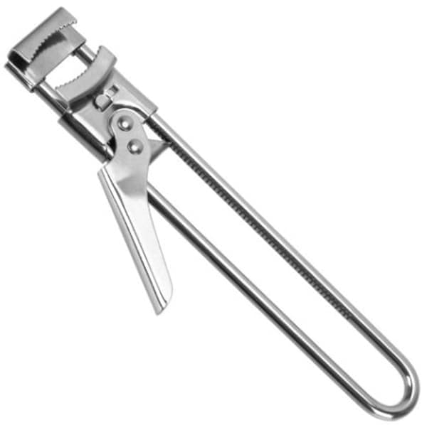Multifunksjonell boksåpner i rustfritt stål - for bokser, glasskrukker, flasker, egnet for eldre