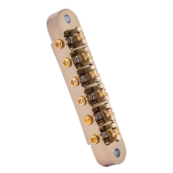 Gitarr Tune-O-Matic Roller Saddle Stall Ersättningsdel Kompatibel med Gibson Les Paul LP SG Style 6-strängad Elgitarr