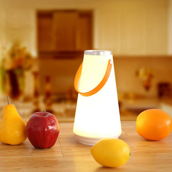 Touch Switch LED-lampa Ljusstyrka Justerbar Miljövänlig lampa för campingresor