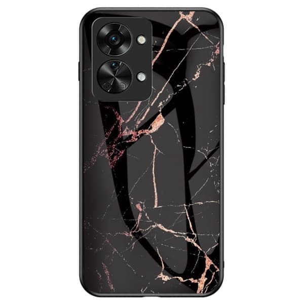 Fantasy Marble OnePlus Nord 2T Deksel - Gull Svart Marmor Svart