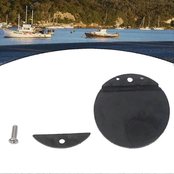 Marine Scot ventilbelægning, bådafløbsreservedele, plast, 1-pak