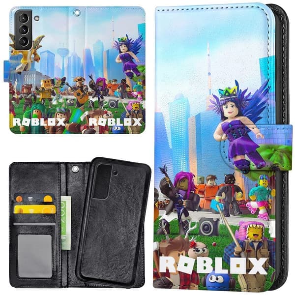 Samsung Galaxy S21 FE 5G - Pung etui/Skal Roblox