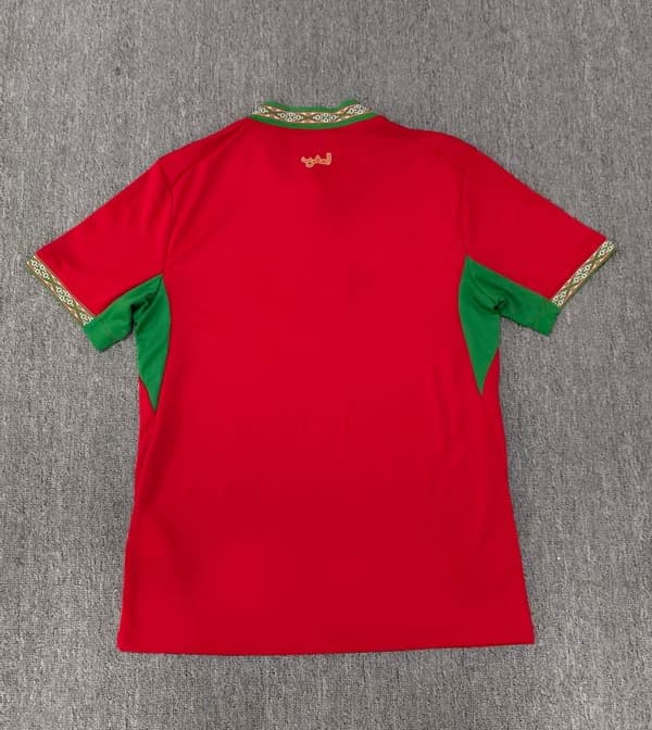 VM Marocko Hemmaställ Fotbollströja S-2XL Hem S