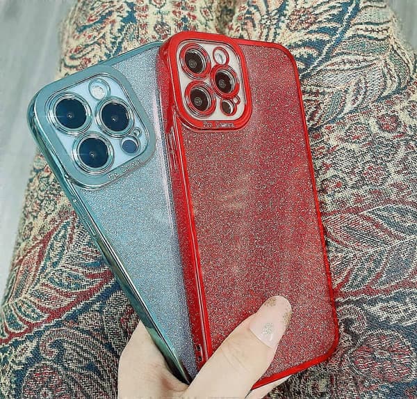 iPhone 12 Pro Glitter Lyx Skal - Sött Flexibelt Pläteringsskydd, Kameraskydd, Stötsäkert, Modedesign för Kvinnor & Män Green standard