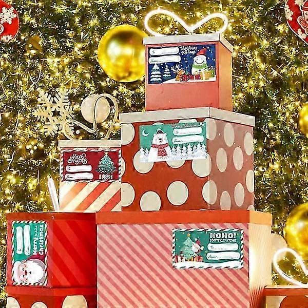 500 st Julklappar - Presentkort för Julklappar - Julklappar för Kvinnor, Män, Barn - Julklappspapper