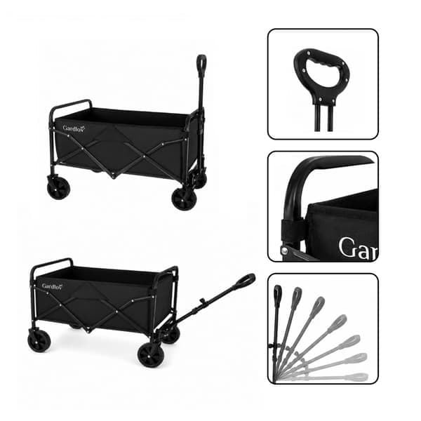 Hope-foldbar vogn 90 L - Wrinda maks. 100 kg